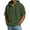 #_001Army Green, variant on Hogleaql Men's Hooded T-Shirt 1/4 Zipper Short Sleeve Relaxed Fit Tee Shirts Trendy Loose Fit Drawstring Hooded Sweatshirt Outfits Black 3XL