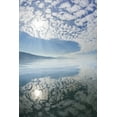 thumbnail image 2 of Paulson, Don 13x18 Black Ornate Wood Framed with Double Matting Museum Art Print Titled - Alaska, Freshwater Bay Clouds reflected in water, 2 of 4