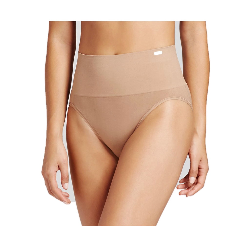 Jockey Jockey Women JKY Microfiber Stretch Seamless Slimming Brief Panty Caramel XL Walmart