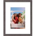thumbnail image 1 of Vittanly 8x10 Picture Frame, Display Pictures 5x7 with Mat or 8x10 without Mat, Premium Material with Shatter Resistant Plexiglass, Photo Frame for Wall or Table Top Display, Dark Grey, 1 Pack, 1 of 1
