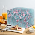 thumbnail image 4 of TSOVTHRID Cherry Blossom Print 4 Slice Toaster Covers with Drawstring Fits Most Kitchen Small Appliances, Stain Resistant Microwave Oven Grill Protector, 4 of 8