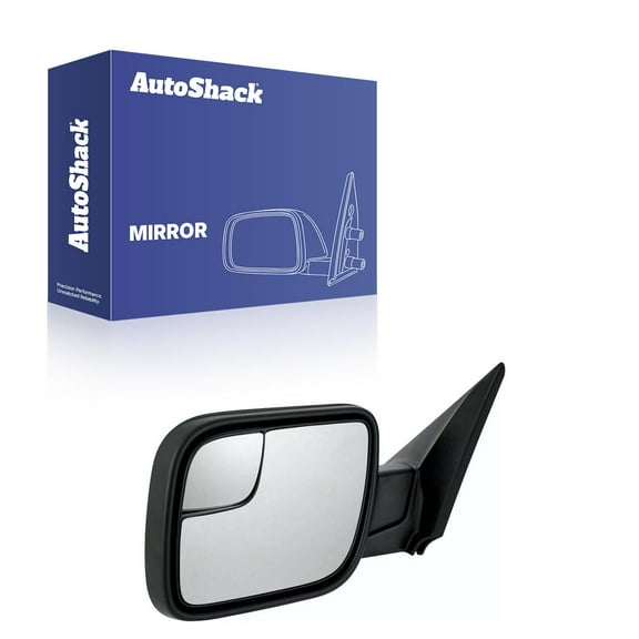 AutoShack Side View Mirror Power Black | Replacement for 2011 2012 2013 2014 2015 Ford Explorer 2.0L 3.5L V6 AWD FWD  | Driver Side | 1-PC