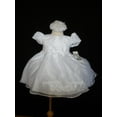 thumbnail image 6 of New Baby Girl Christening Baptism Formal Dress Gown New Born to 30 months white, 6 of 10