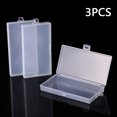 thumbnail image 1 of 3*Transparent PP DIY Rectangle Storage Box Jewelry Screw Holder Case Organizer, 1 of 5