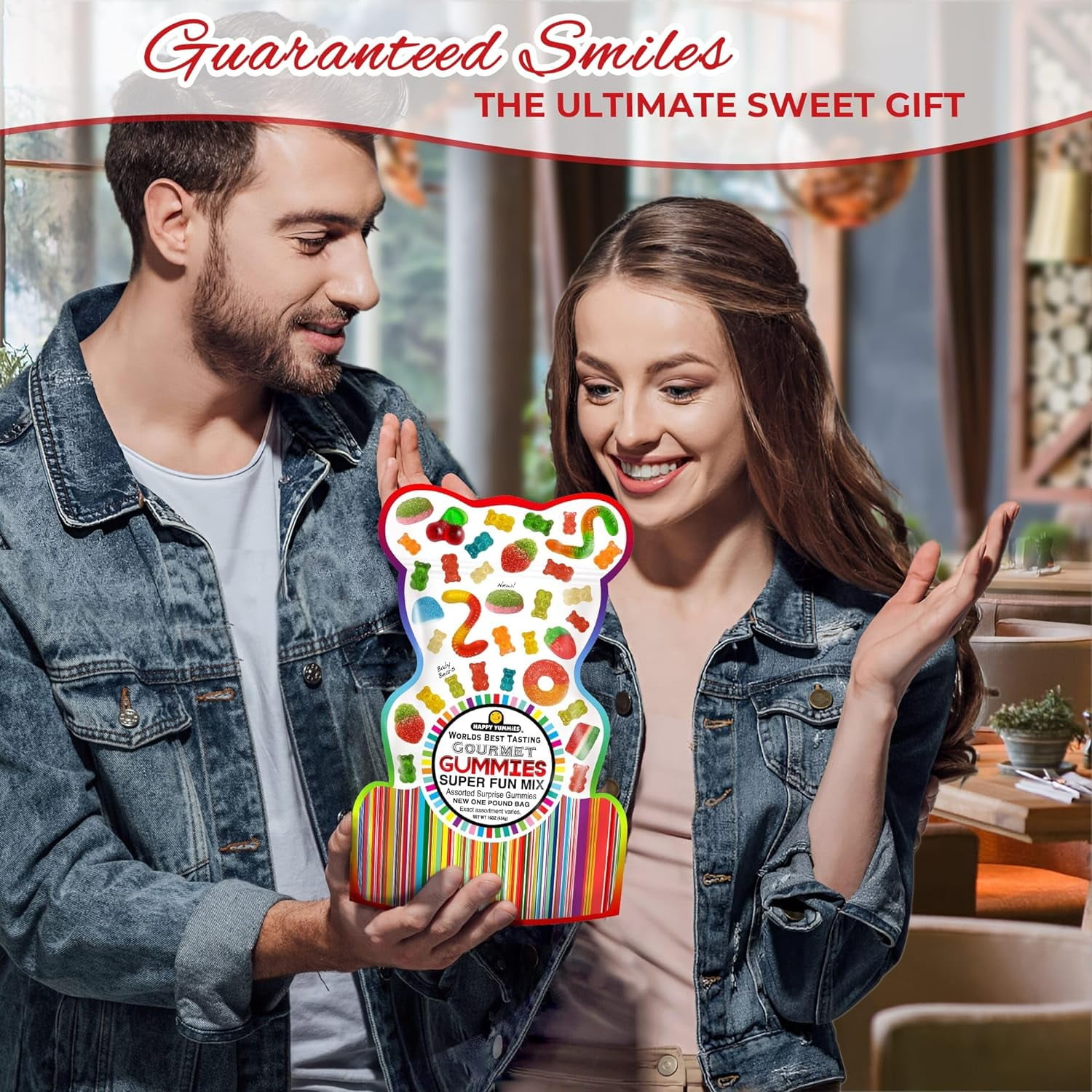 Happy Yummies Gummies - Sour candies for grocery retail - Walmart