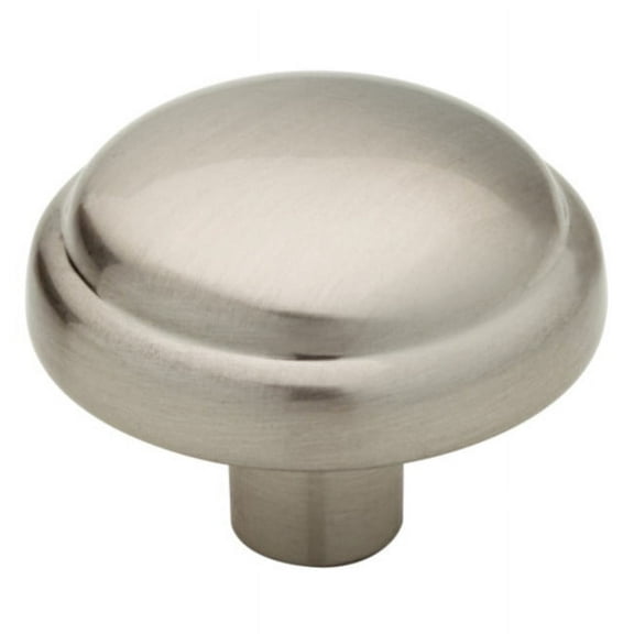 Liberty Hardware P30068w-C Top Ring 1-3/16" Mushroom Cabinet Knob - Nickel