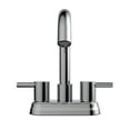 thumbnail image 5 of Belanger DEL74CCP Two Handle Bathroom Faucet with Drain, Polished Chrome, 5 of 8