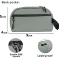 thumbnail image 3 of Small Cooler Bag Freezable Lunch for Work School Travel,Leak-proof Bag,Small Insulated For Kids/Adults,Freezer Bags,Freezable Snack Bag,Mini Fit Yogurt Gray, 3 of 4