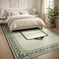 thumbnail image 3 of ODIKA 8'x10' Ultra-Soft Area Rug, Personalized Picture Circle Layout Exact Alfombra Personalizada None Washable, Bare feet friendly, Silk-Touch for Bedroom, Under Sectional, 3 of 7