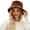 Coffee, variant on Prolriy Bucket Hats for Woman Fuzzy Bucket Hat Faux Superficial Knowledge Bucket Hat Fluffy Warm Soft Winter Fisherman Cap Furry Sun Hat Bucket Hat Hot Pink One Size