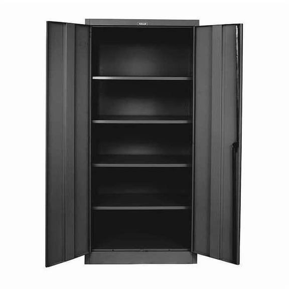Hallowell Storage Cabinet,78"x48"x24",Black,4Shlv 825S24A-ME