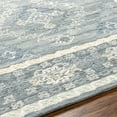 thumbnail image 6 of Hauteloom Alena Wool Living Room, Bedroom Area Rug - Silver, Gray - 2' x 3', 6 of 6