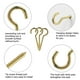 thumbnail image 4 of 30pcs Ganchos de Techo para Tazas de 1-1/4 Pulgadas, Ganchos de Tornillo para Techo y Pared, Gran Colgador, Tono Dorado, 4 of 7
