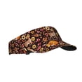 thumbnail image 1 of Balery Woodland Creatures Floral Gorra deportiva con visera ajustable para mujer y hombre (talla única), 1 of 7