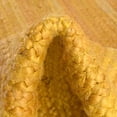 thumbnail image 5 of Yellow Dye Natural Jute Hand Made Round Living Room, Dining Room, Kitchen Farm House Area Rug Carpet Doormat 6" Feet (72 inch), 5 of 5