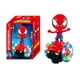 thumbnail image 2 of Muñeco de peluche con forma de flor de la casa de muñecas de Gaby de Spider-Man, gato sirena, Pandy Mercat, gatito, gato, rata, Purrific, 2 of 3