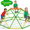 6FT Green, variant on ENYOPRO 6ft Outdoor Climbing Dome, Kids Jungle Gym Dome Climber, Playground Climber for 3-5 Years Old, Climbing Toys for Outside, Rust & UV Resistant Steel Climbing Structures, Max 500lbs, Blue