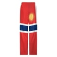 thumbnail image 4 of Norwegian Flag-1 Pajamas For Women Loose Retro Night Pajama Pants Comfortable Sleepwear Bottoms Homewear, 4 of 6