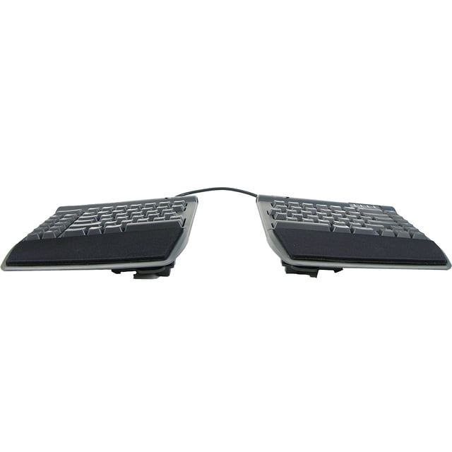 Teclado ergonómico KINESIS Freestyle2 con elevadores VIP3 para Mac