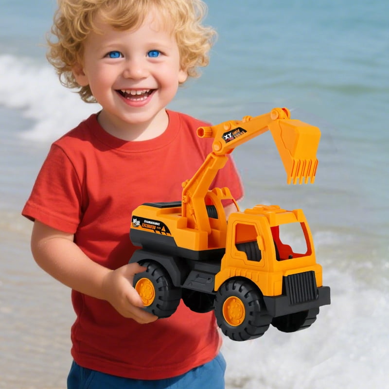 Crane model children's excavator mixing simulation digger dump truck engineering vehicle boys toy car gift