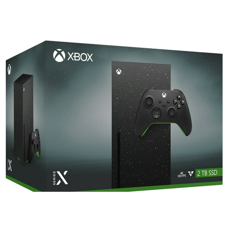 blue sky vintage Special（Galaxy Edition） Microsoft Xbox Series X 2TB Video Game Console - Galaxy Black