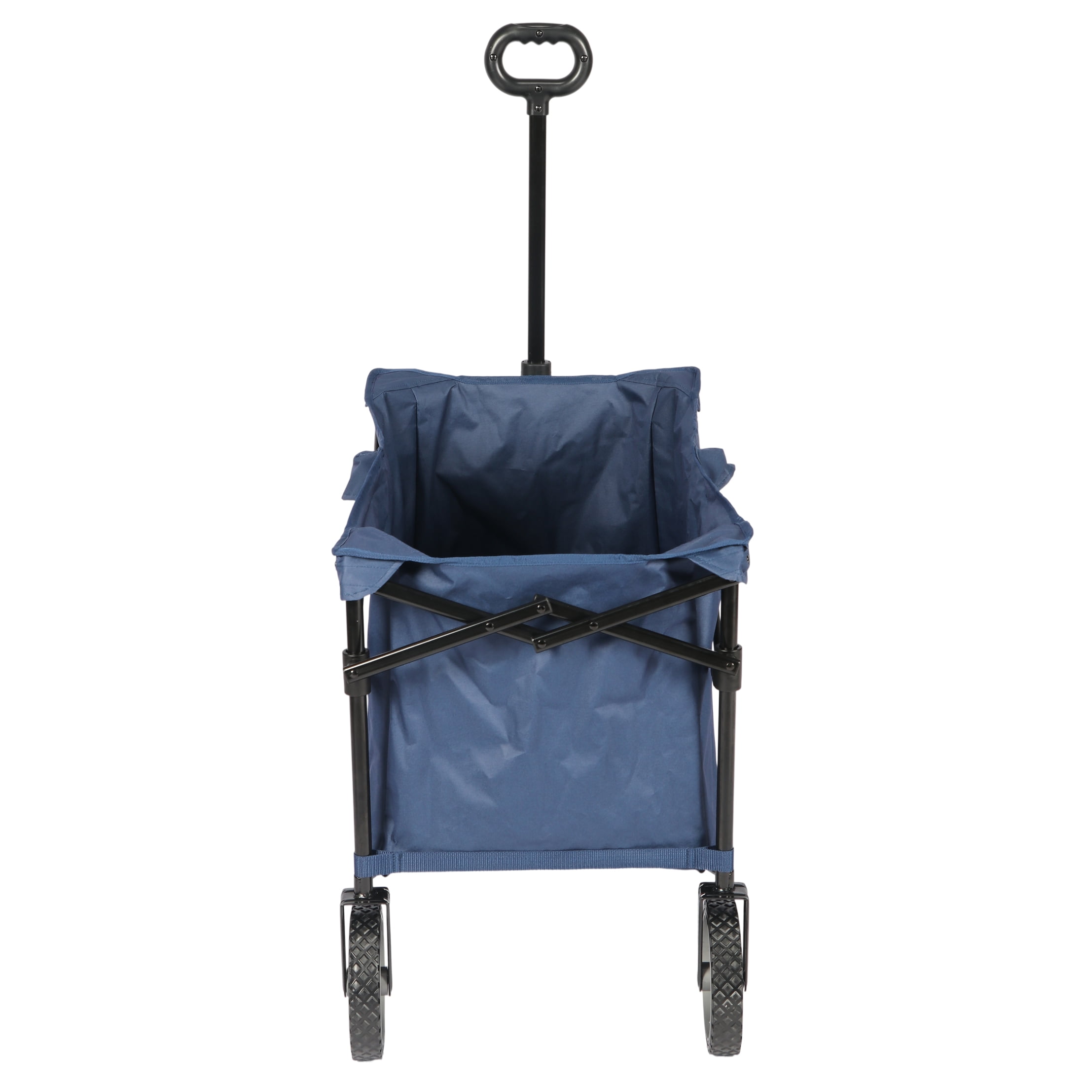 Ozark Trail Multi-Purpose Big Bucket Cart, Navy Wagon