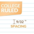 thumbnail image 3 of Spiral Notebooks 1-Subject College Ruled 5-Pack for School Work, 3 of 6