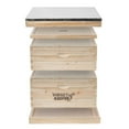thumbnail image 3 of Honey Keeper Beehive 20 Frame Complete Box Kit (10 Deep and 10 Medium) with Metal Roof for Langstroth Beekeeping, 3 of 7
