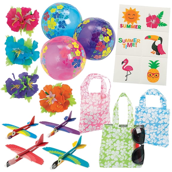 Luau Party Favor Kit Assortment May Vary