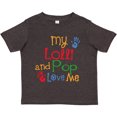 thumbnail image 3 of Inktastic My Lolli and Pop Love Me Grandchild Boys or Girls Toddler T-Shirt, 3 of 5