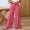 Red, variant on YTCAMLO Striped Lounge Pants for Women Casual Drawstring Elastic Waisted Trousers with Pockets Lightweight Flowy Wide Leg Pants