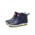 thumbnail image 1 of Harsuny Mens Work Non-Slip Garden Shoes Casual Round Toe Rain Boots Outdoor Comfort Low Top Ankle Bootie, 1 of 5