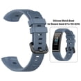 thumbnail image 2 of Correa de reloj de silicona WDOplteas Para Huawei Band 4 Pro TER-B29S Cian, 2 of 6
