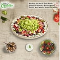 thumbnail image 6 of 32oz Oval Disposable Compostable Paper Burrito Bowls Heavy-Duty, Eco-Friendly Oval Bowls Natural Bagasse Unbleached, Heat Resistant, 100% Biodegradable Salad Bowls Alternative to Plastic (50 PACK), 6 of 9