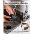 thumbnail image 6 of RVKXHD Pour Over Coffee Maker Set with Reusable Microporous Ceramic Coffee Filter, 4.09x4.92x2.36 Inch, No Paper Filters Needed, Heat-Resistant Handle Borosilicate Glass Coffee Pot, 6 of 9