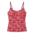 thumbnail image 2 of Tankini Ocean Pacific para Mujer Tirantes Rojo Talla G 2 Piezas, 2 of 4