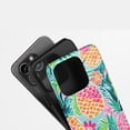 thumbnail image 4 of Pineapple Tropical Flower For All iPhone Series Tough Phone Case Abstract Tropical Art Multicolor Print, 4 of 7
