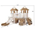thumbnail image 2 of NAVINE 8 in 1 Toddler Slide and Climber Playset, Indoor Outdoor Kids Playground, Freestanding Baby Slide for Ages 1+, 2 of 7