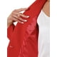 thumbnail image 5 of BLAZER DE TRABAJO PARA MUJERES INSPIRE CHIC CON SOLAPA Y MANGAS LARGAS, TRAJE BLAZER ROJO BRILLANTE TALLA M, 5 of 6