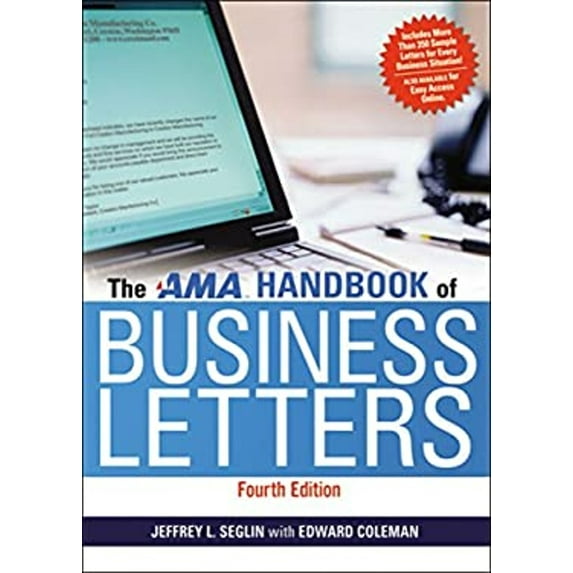 Pre-Owned The AMA Handbook of Business Letters, 9780814420126, 0814420125, Hardcover, 4 edition