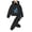 Black, variant on KYAIGUO kids Baby Girls Tracksuit Outfit Spring Fall Butterfly Printing Hooded Sweatshirt Pullover Tops Jogger Pants 2PCS Set for 3-10 Years