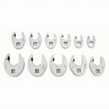 Gearwrench 3/8" Drive SAE Crowfoot Wrench Set, 11pc, 89118