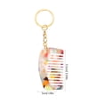 thumbnail image 4 of 2pcs Comb Keychains Wide Tooth Comb Small Comb Travel Comb Pocket Comb Keyring, 4 of 9