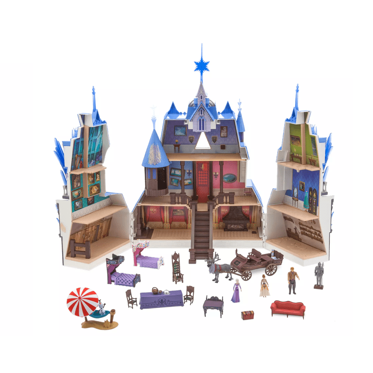 Disney Frozen 2 Elsa Doll Playset with Fold Palace, Castle