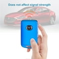 thumbnail image 3 of Key Fob Cover Case for Mazda Soft TPU Key Holder 3/4 Button Smart Car Key Protector with Leather Keychain Lanyard for 2019 2020 2021 Mazda 3 6 5 Series CX3 CX5 CX7 CX9 CX30,Blue, 3 of 7