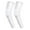White, variant on Sports Arm Sleeves Elbow Padded Compression Sleeves Arm Protective Support Crash Proof Elbow Pads Compression Arm Sleeves With Elbow Pad for Basketball, Football, Volleyball, Baseball (Single One)