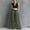 Army Green, variant on Women's Pleated High Waist Wide Leg Pants – Rhinestone Buckle Belt, Side Pocket, Solid Color Summer Work Bottoms Yellow,L