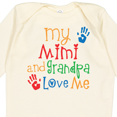 thumbnail image 4 of Inktastic My Mimi and Grandpa Love Me Boys or Girls Long Sleeve Baby Bodysuit, 4 of 5