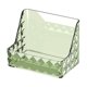 thumbnail image 4 of Organizador de almacenamiento de pared transparente con adhesivo Verde, 4 of 9