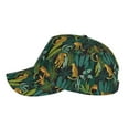 thumbnail image 5 of Daiia Jungle Leopard Yellow print Baseball Cap Men Women Golf Dad Hat Adjustable Original Classic Low Profile Hat Unconstructed Plain Cap, 5 of 9